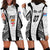 Personalised Fiji Rugby Hoodie Dress 2023 World Cup History Makers - White Ver - Wonder Print Shop