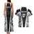 Personalised Fiji Rugby Couples Matching Tank Maxi Dress and Hawaiian Shirt 2023 World Cup History Makers - Black Ver LT7 - Wonder Print Shop