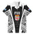 Personalised Fiji Rugby Family Matching Puletasi Dress and Hawaiian Shirt 2023 World Cup History Makers - Black Ver - Wonder Print Shop