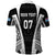 Personalised Fiji Rugby Polo Shirt 2023 World Cup History Makers - Black Ver - Wonder Print Shop