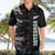 Personalised New Zealand Rugby Hawaiian Shirt Silver Fern Basic 2023 World Cup - Wonder Print Shop