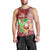 Hawaii Christmas Mele Kalikimaka Men Tank Top Santa Claus - Wonder Print Shop