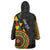 Personalized Adinkra Akan Culture Wearable Blanket Hoodie Afrikan Colors