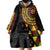 Personalized Adinkra Akan Culture Wearable Blanket Hoodie Afrikan Colors