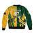 Personalised Australia Mix South Africa Rugby Bomber Jacket Wallabies And Springboks - Champions Special Ver LT7 - Wonder Print Shop