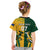 Personalised Australia Mix South Africa Rugby Kid T Shirt Wallabies And Springboks - Champions Special Ver - Wonder Print Shop