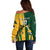 Personalised Australia Mix South Africa Rugby Off Shoulder Sweater Wallabies And Springboks - Champions Special Ver - Wonder Print Shop