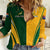 Personalised Australia Mix South Africa Rugby Women Casual Shirt Wallabies And Springboks - Champions Special Ver - Wonder Print Shop