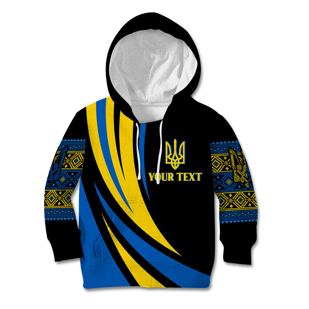 Ukraine Kid Hoodie Independence Slava Ukraini "Battle Angel" - Wonder Print Shop