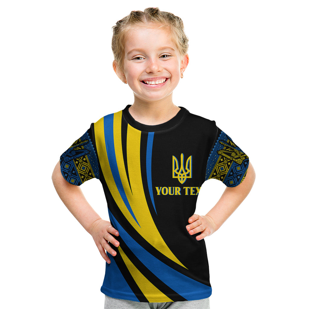 Ukraine Kid T Shirt Independence Slava Ukraini "Battle Angel" - Wonder Print Shop