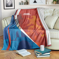 Czechia Charles Bridge Prague Blanket Heraldic Lion