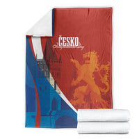 Czechia Charles Bridge Prague Blanket Heraldic Lion