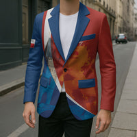 Czechia Charles Bridge Prague Personalized Blazer Heraldic Lion