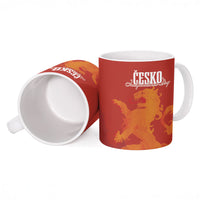 Czechia Charles Bridge Prague Ceramic Mug Heraldic Lion