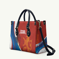 Czechia Charles Bridge Prague Leather Bag Heraldic Lion