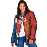 Czechia Charles Bridge Prague Personalized Padded Jacket Heraldic Lion
