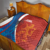Czechia Charles Bridge Prague Quilt Heraldic Lion