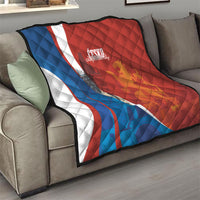 Czechia Charles Bridge Prague Quilt Heraldic Lion