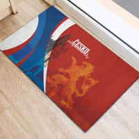 Czechia Charles Bridge Prague Rubber Doormat Heraldic Lion