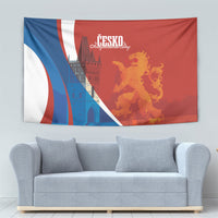 Czechia Charles Bridge Prague Tapestry Heraldic Lion