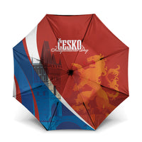 Czechia Charles Bridge Prague Umbrella Heraldic Lion