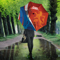 Czechia Charles Bridge Prague Umbrella Heraldic Lion