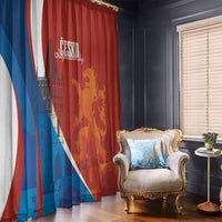 Czechia Charles Bridge Prague Window Curtain Heraldic Lion