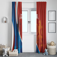 Czechia Charles Bridge Prague Window Curtain Heraldic Lion