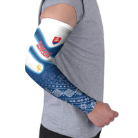 Slovenska Independence Day Personalized Arm Sleeves Folk Pattern Motifs