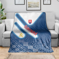 Slovenska Independence Day Blanket Folk Pattern Motifs