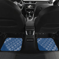 Slovenska Independence Day Personalized Car Mats Folk Pattern Motifs