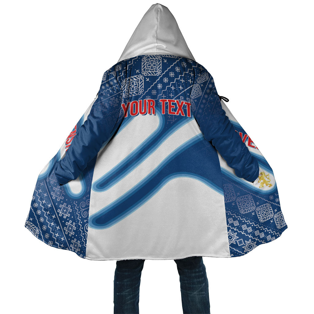 Slovenska Independence Day Personalized Cloak Folk Pattern Motifs