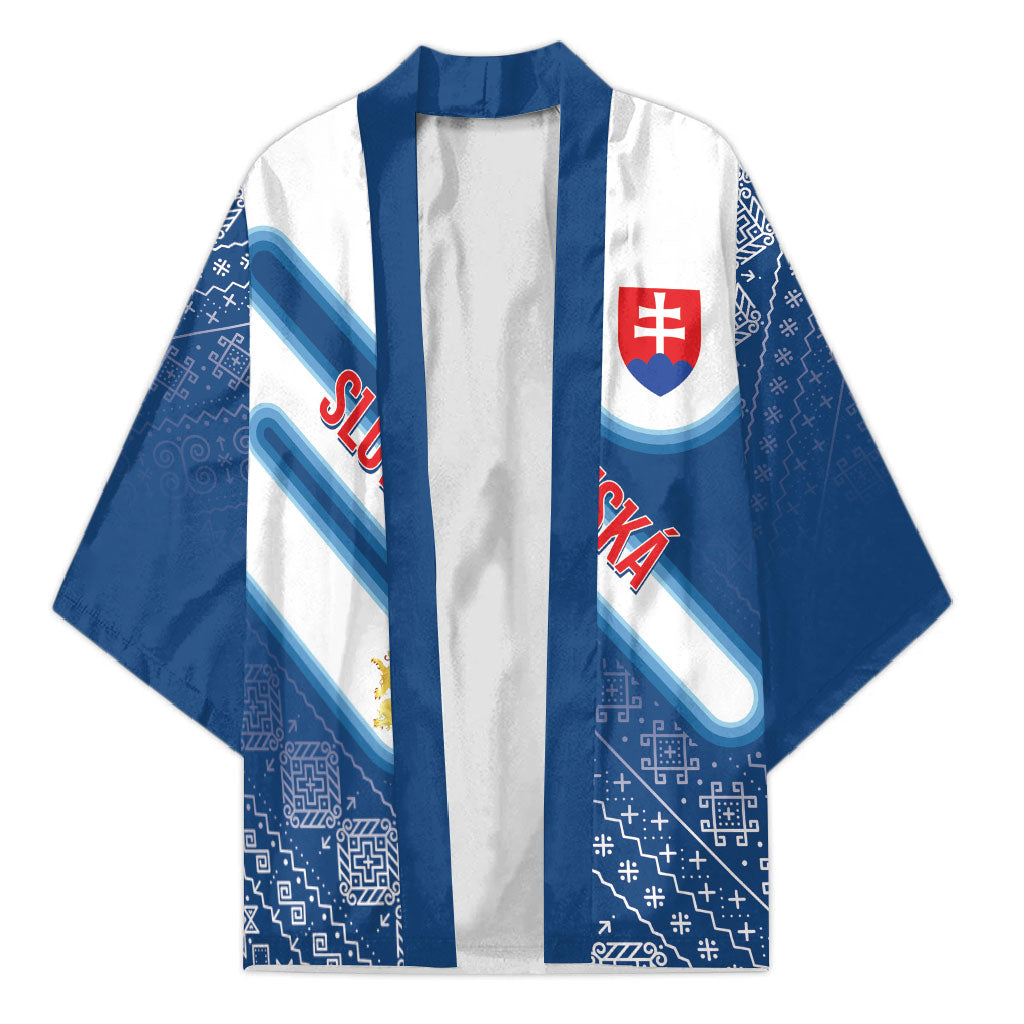 Slovenska Independence Day Personalized Kimono Folk Pattern Motifs