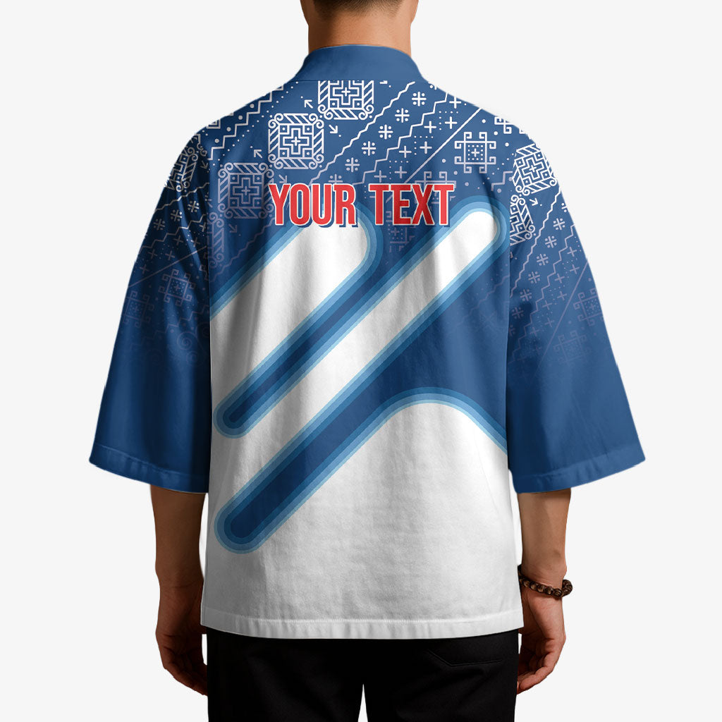 Slovenska Independence Day Personalized Kimono Folk Pattern Motifs