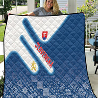 Slovenska Independence Day Quilt Folk Pattern Motifs