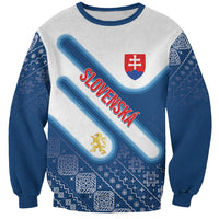 Slovenska Independence Day Personalized Sweatshirt Folk Pattern Motifs
