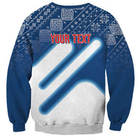 Slovenska Independence Day Personalized Sweatshirt Folk Pattern Motifs