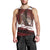 Merry Christmas Men Tank Top Krampus in The Woods - Red - Wonder Print Shop