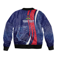 Personalized Haiti Citadelle Laferrière Bomber Jacket Grunge Style