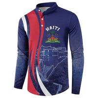 Personalized Haiti Citadelle Laferrière Button Sweatshirt Grunge Style