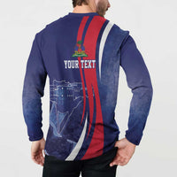 Personalized Haiti Citadelle Laferrière Button Sweatshirt Grunge Style