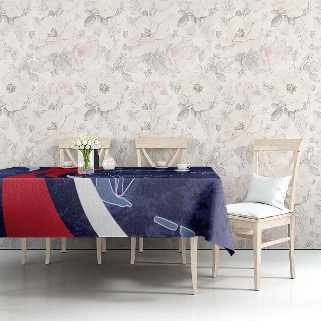 Personalized Haiti Citadelle Laferrière Tablecloth Grunge Style