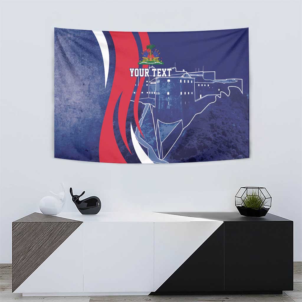 Personalized Haiti Citadelle Laferrière Tapestry Grunge Style