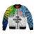 Personalised Malampa Fiji Day Bomber Jacket Gradient Style LT7 - Wonder Print Shop