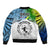 Personalised Malampa Fiji Day Bomber Jacket Gradient Style LT7 - Wonder Print Shop