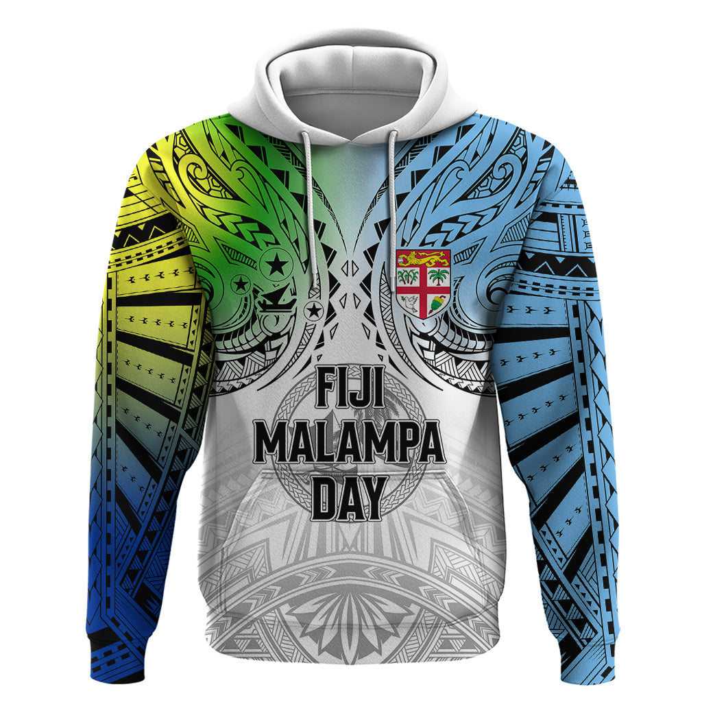 Personalised Malampa Fiji Day Hoodie Gradient Style - Wonder Print Shop