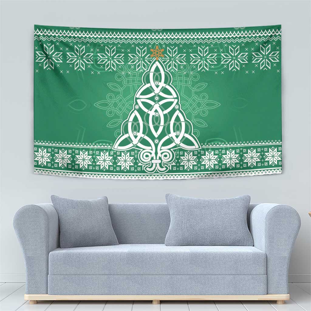 Christmas Ireland Celtic Tapestry Special Xmas Tree - Wonder Print Shop