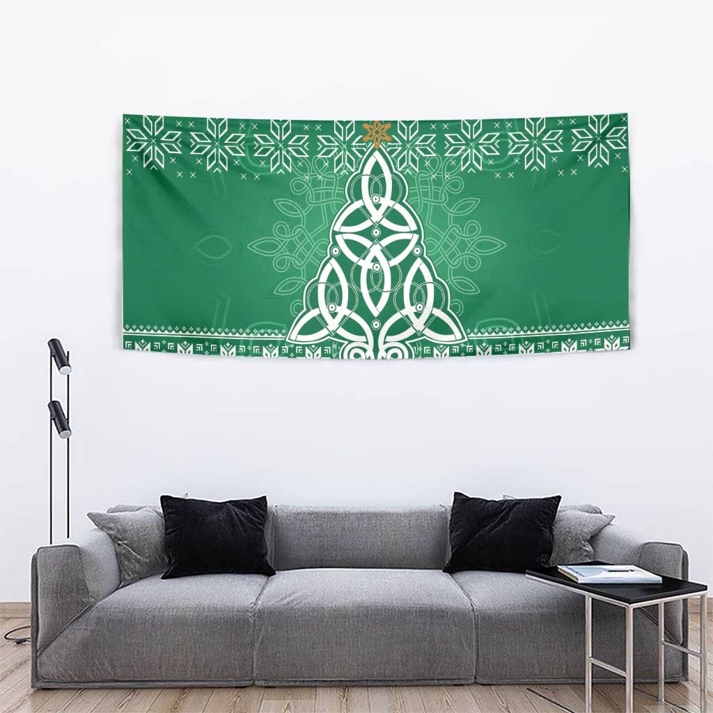 Christmas Ireland Celtic Tapestry Special Xmas Tree - Wonder Print Shop