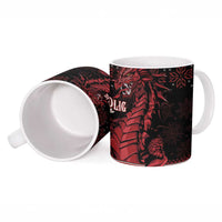 Christmas Wales Celtic Ceramic Mug Welsh Dragon Nadolig Llawen - Wonder Print Shop