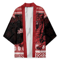 Christmas Wales Celtic Kimono Welsh Dragon Nadolig Llawen - Wonder Print Shop